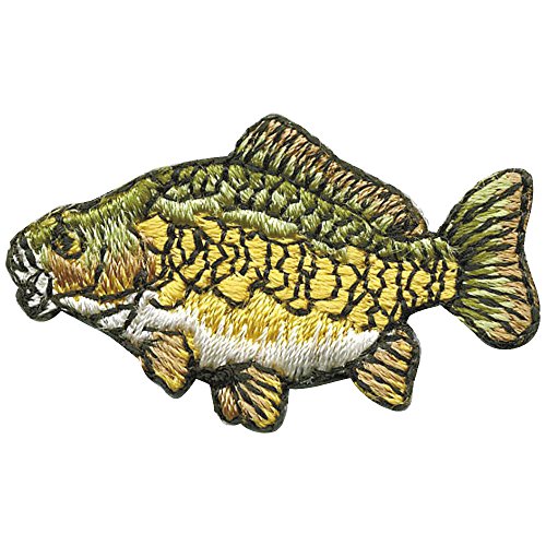 Aufnäher - Fisch - 02102 - Gr. ca. 2 x 5 cm - Patches Stick Applikation von Fan-O-Menal