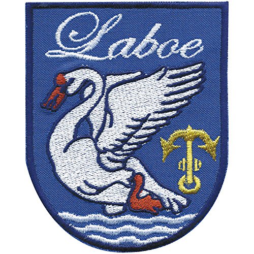 AUFNÄHER - Wappen - Laboe - 00013 - Gr. ca. 7 x 8,5 cm - Patches Stick Applikation AUFNÄHER - Wappen - Laboe - 00013 - Gr. ca. 7 x 8,5 cm - Patches Stick Applikation von Fan-Omenal