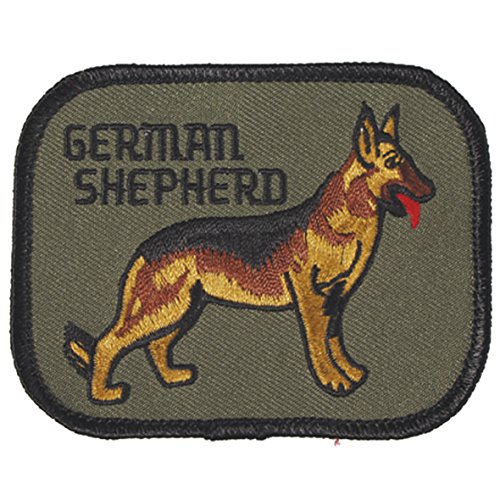Aufnäher Applikation - Schäferhund - 04663 - Gr. ca. 10 x 8 cm von Fan-Omenal
