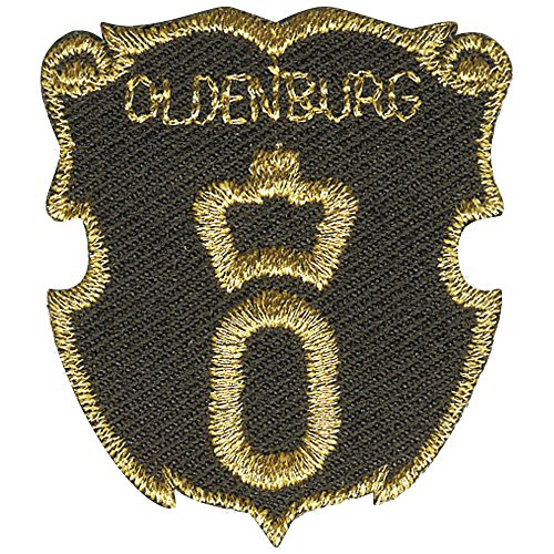 Aufnäher - Brandzeichen Oldenburg - 02167 - Gr. ca. 3,5 x 4 cm - Patches Stick Applikation Aufnäher - Brandzeichen Oldenburg - 02167 - Gr. ca. 3,5 x 4 cm - Patches Stick Applikation von Fan-Omenal