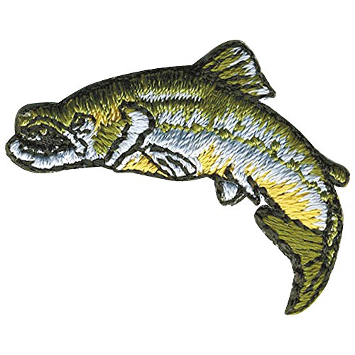 Aufnäher Fisch - 02100 - Gr. ca. 2 x 5 cm - Patches Stick Applikation von Fan-Omenal