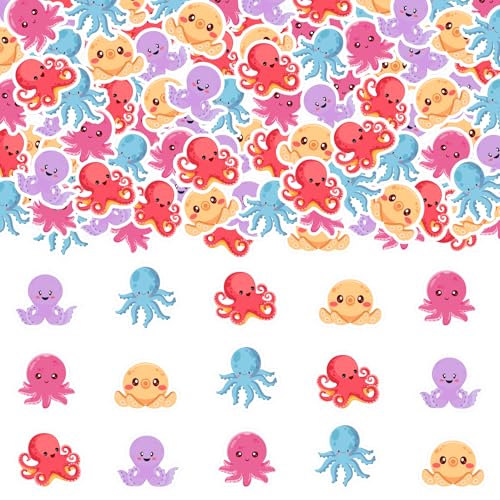 Fangleland 200 Stück Oktopus-Konfetti, Ozean-Tier-Tischdekoration, Oktopus-Papiertischstreuung für Meerestiere, Babyparty, Geburtstagsparty, Zubehör Fangleland 200 Stück Oktopus-Konfetti, Ozean-Tier-Tischdekoration, Oktopus-Papiertischstreuung für Meerestiere, Babyparty, Geburtstagsparty, Zubehör von Fangleland
