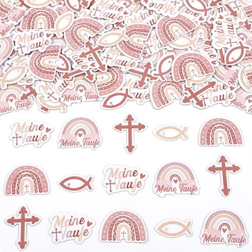 Fangleland 200 Stück Taufe Konfetti, Streudeko Taufe Mädchen Kommunion Deko Tisch Rosa Regenbogen Konfetti Taufe für Firmung Konfirmation Taufe Kommunion Baby Shower Party Dekoration Fangleland 200 Stück Taufe Konfetti, Streudeko Taufe Mädchen Kommunion Deko Tisch Rosa Regenbogen Konfetti Taufe für Firmung Konfirmation Taufe Kommunion Baby Shower Party Dekoration von Fangleland