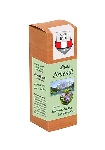 Alpen-ZIRBENÖL, hochwertiges Zirbenöl aus Österreichs Tauernregion; Bedarfsmittelals Duftöl, Raumduft-Diffuser, zur Aromatherapie; (130 ml) von Fangomed