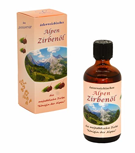 Alpen-ZIRBENÖL, hochwertiges Zirbenöl aus Österreichs Tauernregion; Bedarfsmittelals Duftöl, Raumduft-Diffuser, zur Aromatherapie; (15 ml) von Fangomed