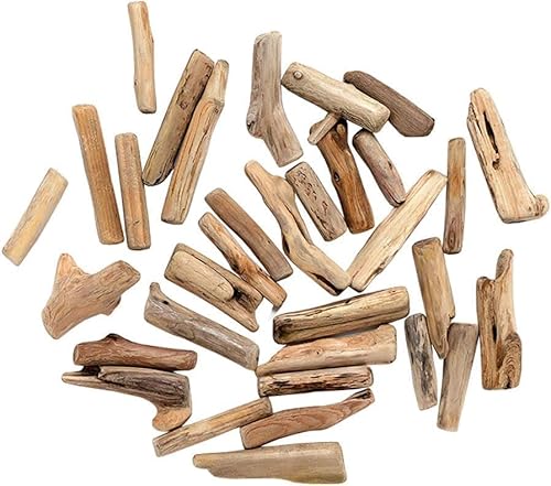 20 Stück natürliche Treibholzstücke – Stranddekoration in verschiedenen Größen für Bastelarbeiten, rustikale Holzscheiben und Zweige für Vasenfüller, Bilderrahmen, Bastelbedarf, Naturholzhandwerk 20 Stück natürliche Treibholzstücke – Stranddekoration in verschiedenen Größen für Bastelarbeiten, rustikale Holzscheiben und Zweige für Vasenfüller, Bilderrahmen, Bastelbedarf, Naturholzhandwerk von Fansoftiks
