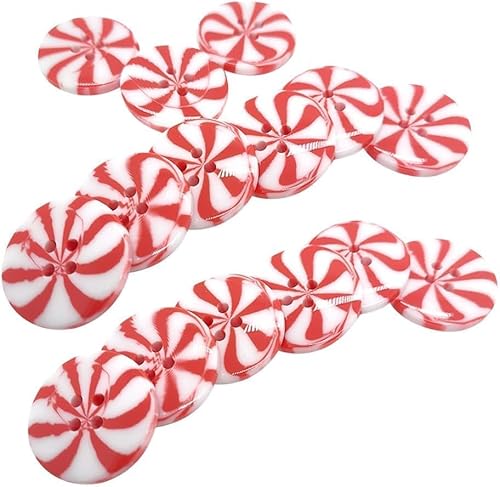 Weihnachtsknöpfe aus Kunstharz, rund, zum Nähen, für Kleidung und Urlaubsdekoration, DIY-Weihnachtsschmuck, festliches Nähzubehör und dekoratives Zubehör, 50 Stück Weihnachtsknöpfe aus Kunstharz, rund, zum Nähen, für Kleidung und Urlaubsdekoration, DIY-Weihnachtsschmuck, festliches Nähzubehör und dekoratives Zubehör, 50 Stück von Fansoftiks
