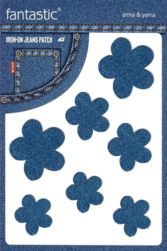 Indigo Blue Flower Iron On Denim Patch for Jeans - Durable Repair and Decorative Patch for Denim Jackets, Pants, and Clothing - Easy No Sew Fabric Applique Indigo Blue Flower Iron On Denim Patch for Jeans - Durable Repair and Decorative Patch for Denim Jackets, Pants, and Clothing - Easy No Sew Fabric Applique von Fantastic Arma