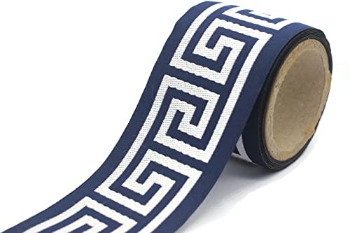 3,5 Meter Spule 68 mm Jacquardband mit griechischem Schlüssel für Gardinenbänder für Ihre Gardinen Gardinenbänder V10 176 3,5 Meter Spule 68 mm Jacquardband mit griechischem Schlüssel für Gardinenbänder für Ihre Gardinen Gardinenbänder V10 176 von Fantastic Kurdele