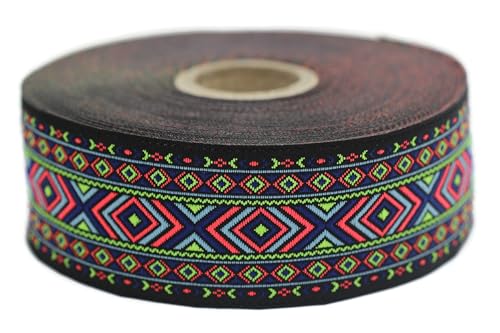 Jacquard-Band, gewebt, orientalische Reverie, 10 m x 35 mm – Rolle, besticktes Band, für Nähen, Dekoration 35995-V3 Jacquard-Band, gewebt, orientalische Reverie, 10 m x 35 mm – Rolle, besticktes Band, für Nähen, Dekoration 35995-V3 von Fantastic Kurdele