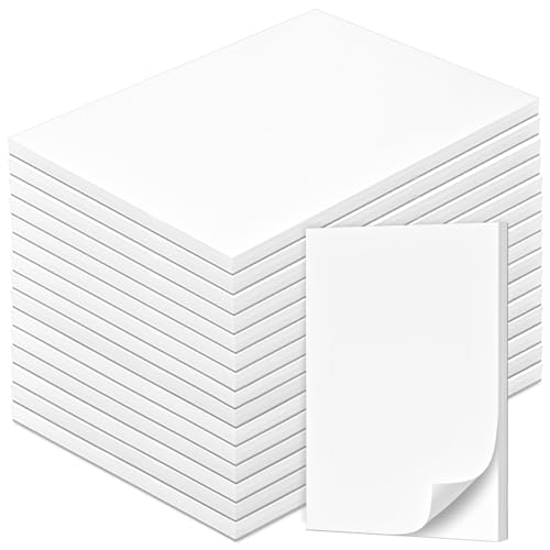 Fantastino® A7 Notizblock Blanko - 16 Stück, 800 Blatt (50 pro Block) 90 g/m² Premium-Papier. Notizblöcke extra klein, Blanko Schreibblock, Mini Notizzettel abreißbar für Büro, Haushalt, Schule, Uni Fantastino® A7 Notizblock Blanko - 16 Stück, 800 Blatt (50 pro Block) 90 g/m² Premium-Papier. Notizblöcke extra klein, Blanko Schreibblock, Mini Notizzettel abreißbar für Büro, Haushalt, Schule, Uni von Fantastino