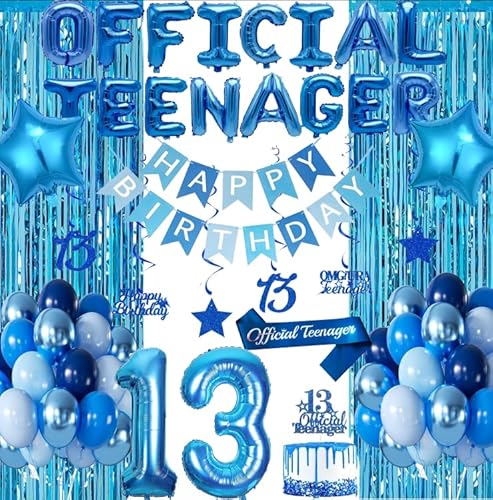 13. Geburtstag Dekorationen für Jungen von Fantspati