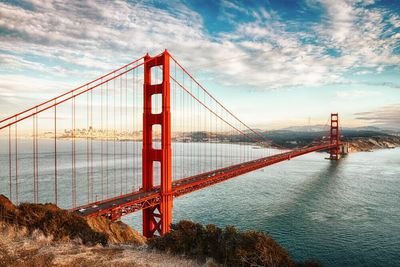 Faraway Golden Gate San Francisco USA Bridge Sea Heavy Mist Kristall Diamant Gemälde Full Round Diamant Strass Mosaik Gemälde für Wand Decor 12X16inch von Faraway