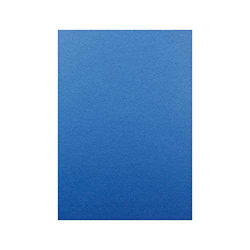 100 DIN A4 Papierbogen Planobogen - Royalblau (Blau) - 160 g/m² - 21 x 29,7 cm - Bastelbogen Ton-Papier Fotokarton Bastel-Papier Ton-Karton - FarbenFroh von FarbenFroh by GUSTAV NEUSER