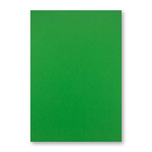 100 DIN A5 Einzelkarten Papierbögen - Grün - 240 g/m² - 14,8 x 21 cm - Bastelbogen Tonpapier Fotokarton Bastelpapier Tonkarton - FarbenFroh 100 DIN A5 Einzelkarten Papierbögen - Grün - 240 g/m² - 14,8 x 21 cm - Bastelbogen Tonpapier Fotokarton Bastelpapier Tonkarton - FarbenFroh von FarbenFroh by GUSTAV NEUSER