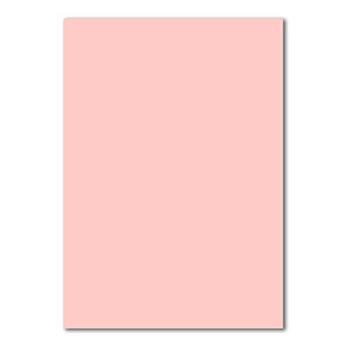 100 DIN A5 Einzelkarten Papierbögen - Rosa - 240 g/m² - 14,8 x 21 cm - Bastelbogen Tonpapier Fotokarton Bastelpapier Tonkarton - FarbenFroh von FarbenFroh by GUSTAV NEUSER