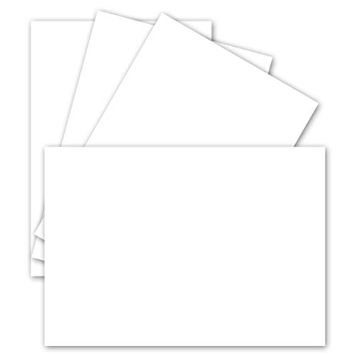 1000 Einzel-Karten DIN B6-12,0 x 17,0 cm - 240 g/m² - Hochweiß - Tonkarton - Bastelkarton - Bastelkarten - blanko Postkarten 1000 Einzel-Karten DIN B6-12,0 x 17,0 cm - 240 g/m² - Hochweiß - Tonkarton - Bastelkarton - Bastelkarten - blanko Postkarten von FarbenFroh by GUSTAV NEUSER