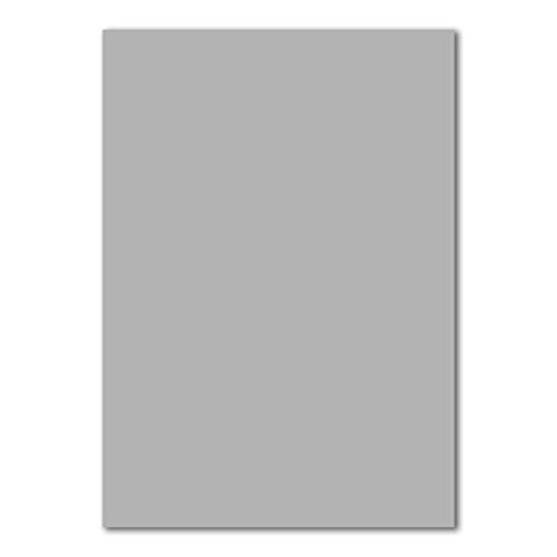 150 DIN A4 Papier-bögen Planobogen - Hellgrau (Grau) - 240 g/m² - 21 x 29,7 cm - Bastelbogen Ton-Papier Fotokarton Bastel-Papier Ton-Karton - FarbenFroh von FarbenFroh by GUSTAV NEUSER
