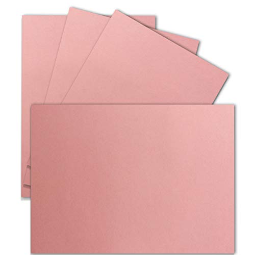 200 Einzel-Karten DIN A6-10,5 x 14,8 cm - 240 g/m² - Altrosa - Tonkarton - Bastelpapier - Bastelkarton- Bastel-karten - blanko Postkarten 200 Einzel-Karten DIN A6-10,5 x 14,8 cm - 240 g/m² - Altrosa - Tonkarton - Bastelpapier - Bastelkarton- Bastel-karten - blanko Postkarten von FarbenFroh by GUSTAV NEUSER