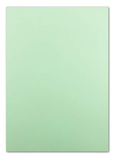 200x DIN A4 Papier - Mintgrün (Grün) - 110 g/m² - 21 x 29,7 cm - Ton-Papier Fotokarton Bastel-Papier Ton-Karton - FarbenFroh von FarbenFroh by GUSTAV NEUSER