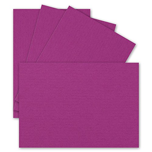 25 Einzel-Karten DIN A6-10,5 x 14,8 cm - 240 g/m² - Amarena gerippt - Tonkarton - Bastelpapier - Bastelkarton- Bastel-karten - blanko Postkarten 25 Einzel-Karten DIN A6-10,5 x 14,8 cm - 240 g/m² - Amarena gerippt - Tonkarton - Bastelpapier - Bastelkarton- Bastel-karten - blanko Postkarten von FarbenFroh by GUSTAV NEUSER