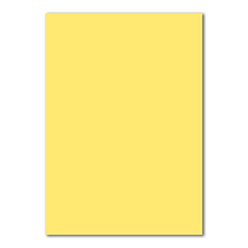 300 Blatt DIN A5 Papier - Zitronengelb - 120gr - 14,8 x 21cm - Bastelbogen Tonpapier Bastelpapier Briefbogen - FarbenFroh by GUSTAV NEUSER 300 Blatt DIN A5 Papier - Zitronengelb - 120gr - 14,8 x 21cm - Bastelbogen Tonpapier Bastelpapier Briefbogen - FarbenFroh by GUSTAV NEUSER von FarbenFroh by GUSTAV NEUSER