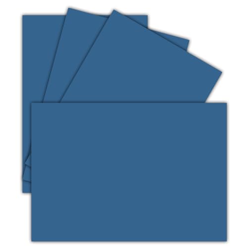 300x Einzelkarten Din A7-10,5 x 7,3 cm - 240 g/m² - Royalblau - Blanko Mini-Karten ideal für Geschenkanhänger, Namenskarten & Visitenkarten 300x Einzelkarten Din A7-10,5 x 7,3 cm - 240 g/m² - Royalblau - Blanko Mini-Karten ideal für Geschenkanhänger, Namenskarten & Visitenkarten von FarbenFroh by GUSTAV NEUSER