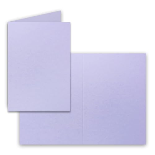 400 Faltkarten B6 - Lila - Blanko Doppel-Karten - 12 x 17 cm - sehr formstabil - für Drucker geeignet - Serie: FarbenFroh 400 Faltkarten B6 - Lila - Blanko Doppel-Karten - 12 x 17 cm - sehr formstabil - für Drucker geeignet - Serie: FarbenFroh von FarbenFroh by GUSTAV NEUSER
