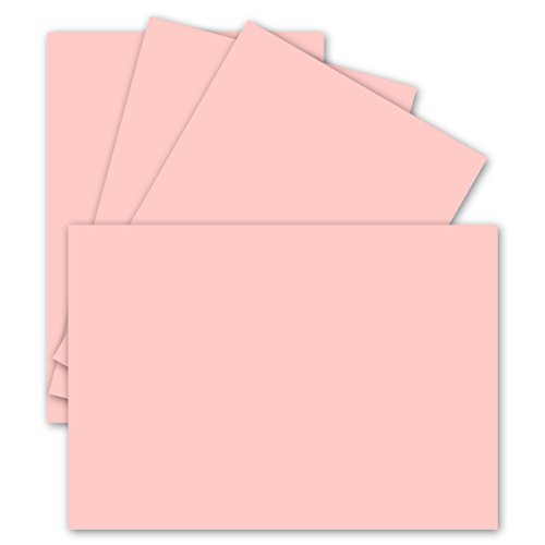 50 Einzel-Karten DIN A6-10,5 x 14,8 cm - 240 g/m² - Rosa - Tonkarton - Bastelpapier - Bastelkarton- Bastel-karten - blanko Postkarten 50 Einzel-Karten DIN A6-10,5 x 14,8 cm - 240 g/m² - Rosa - Tonkarton - Bastelpapier - Bastelkarton- Bastel-karten - blanko Postkarten von FarbenFroh by GUSTAV NEUSER