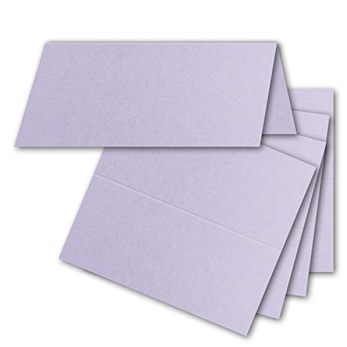FarbenFroh by GUSTAV NEUSER 100x Tischkarten in Lila - 4,5 x 10 cm - blanko - Doppel-Karten - als Platzkarten und Namenskarten für Hochzeit und Feste FarbenFroh by GUSTAV NEUSER 100x Tischkarten in Lila - 4,5 x 10 cm - blanko - Doppel-Karten - als Platzkarten und Namenskarten für Hochzeit und Feste von FarbenFroh by GUSTAV NEUSER