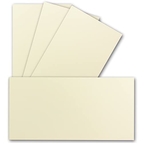 FarbenFroh by GUSTAV NEUSER 25 Einzel-Karten DIN Lang - 9,9 x 21 cm - 240 g/m² - Vanille - Bastelpapier - Tonkarton - Ideal zum Bedrucken für Grußkarten und Einladungen FarbenFroh by GUSTAV NEUSER 25 Einzel-Karten DIN Lang - 9,9 x 21 cm - 240 g/m² - Vanille - Bastelpapier - Tonkarton - Ideal zum Bedrucken für Grußkarten und Einladungen von FarbenFroh by GUSTAV NEUSER