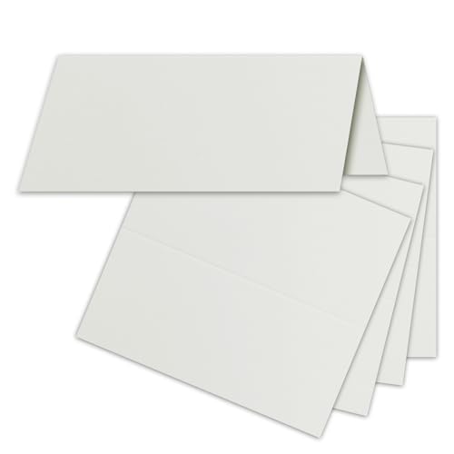 FarbenFroh by GUSTAV NEUSER 25x Tischkarten in Hell-Grau - 4,5 x 10 cm - 240 g/m² - blanko Doppel-Karten mit stabilem Stand - ideal als Platzkärtchen und Namenskärtchen FarbenFroh by GUSTAV NEUSER 25x Tischkarten in Hell-Grau - 4,5 x 10 cm - 240 g/m² - blanko Doppel-Karten mit stabilem Stand - ideal als Platzkärtchen und Namenskärtchen von FarbenFroh by GUSTAV NEUSER