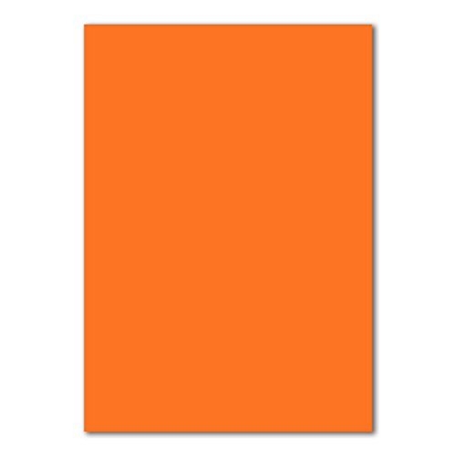 FarbenFroh by GUSTAV NEUSER 500x DIN A4 Papier - Orange - 110 g/m² - 21 x 29,7 cm - Briefpapier Bastelpapier Tonpapier Briefbogen FarbenFroh by GUSTAV NEUSER 500x DIN A4 Papier - Orange - 110 g/m² - 21 x 29,7 cm - Briefpapier Bastelpapier Tonpapier Briefbogen von FarbenFroh by GUSTAV NEUSER