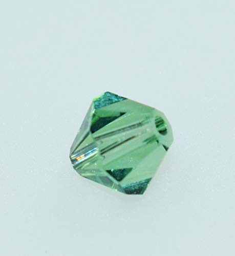 Swarovski Perlen spitz 8mm • 5 Stück Schliffspitzperlen • viele Farben Glasschliffperlen zur Auswahl (erinite) von Farbenspiel Schmuckzubehör