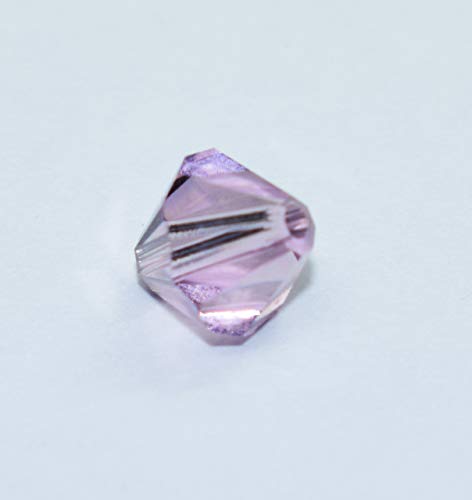 Swarovski Perlen spitz 8mm • 5 Stück Schliffspitzperlen • viele Farben Glasschliffperlen zur Auswahl (light amethyst) von Farbenspiel Schmuckzubehör