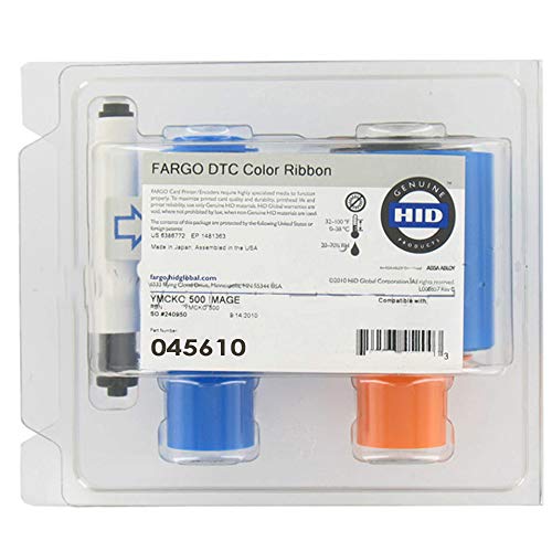 Fargo YMCKO Farbband #84610 für Fargo DTC1500 Drucker von Fargo