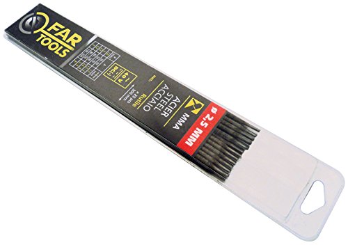 Fartools 25 x Elektrodenschweißstäbe Rutil Ø 2,5 mm Länge 300 mm 150700 Fartools 25 x Elektrodenschweißstäbe Rutil Ø 2,5 mm Länge 300 mm 150700 von Fartools