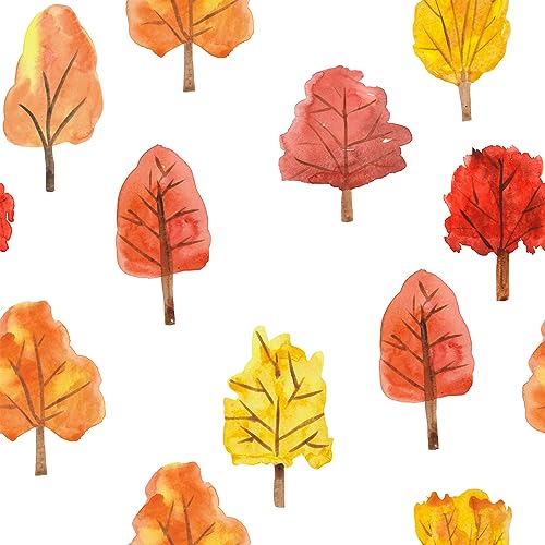 20 Servietten Herbst Bunte Herbstbäume als Tischdeko. Papierservietten mit Motiv. Auch für Decoupage und Serviettentechnik 33x33cm von Fasana