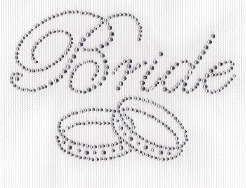 Fashion Every Day Bride with Ring Iron On Hot Fix Rhinestone Transfer - Clear by Fashion Every Day Bride with Ring Iron On Hot Fix Rhinestone Transfer - Clear by von Fashion Every Day