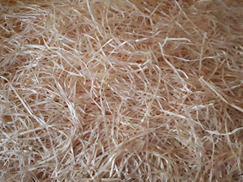 Fashion-Sonderposten Premium Holzwolle 100% ökologisch Füllmaterial Einstreu Deko Verpackung (2000.00) von Fashion-Sonderposten