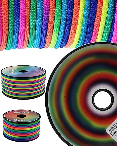 Fallschirmseil aus weichem Nylon, 7 Stränge, 4 mm, 48,8 m, 97,5 m Fallschirmseil aus weichem Nylon, 7 Stränge, 4 mm, 48,8 m, 97,5 m von Fashion lab