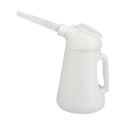 FashionCha Ölkanne mit Ausgießer HDPE Messbehälter Staubschutzdeckel Langlebig für Autowerkstatt Motorpflege Garage 1.2L, 2L FashionCha Ölkanne mit Ausgießer HDPE Messbehälter Staubschutzdeckel Langlebig für Autowerkstatt Motorpflege Garage 1.2L, 2L von FashionCha