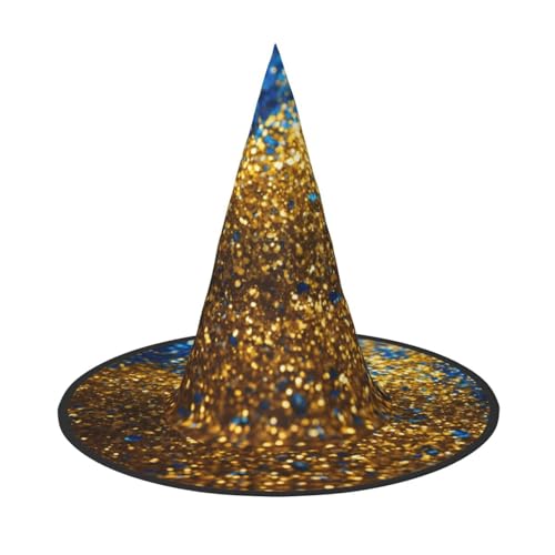 Fasmm Glitzer-Druck, Halloween-Hut, Halloween-Dekoration, Karnevals-Zubehör, Dekoration für Outdoor-Gartenparty Fasmm Glitzer-Druck, Halloween-Hut, Halloween-Dekoration, Karnevals-Zubehör, Dekoration für Outdoor-Gartenparty von Fasmm