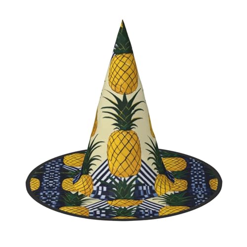 Fasmm Halloween-Hut mit Ananas-Druck, Halloween-Dekoration, Karnevalszubehör, Dekoration für Gartenparty im Freien Fasmm Halloween-Hut mit Ananas-Druck, Halloween-Dekoration, Karnevalszubehör, Dekoration für Gartenparty im Freien von Fasmm