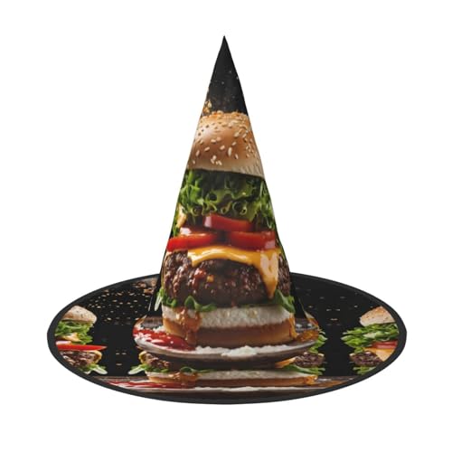 Fasmm Lebensmitteldruck, Halloween-Hut, Halloween-Dekoration, Karnevalszubehör, Dekoration für Gartenpartys im Freien Fasmm Lebensmitteldruck, Halloween-Hut, Halloween-Dekoration, Karnevalszubehör, Dekoration für Gartenpartys im Freien von Fasmm