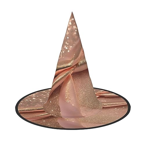 Fasmm Roségoldener Glitzer-Druck, Halloween-Dekoration, Karnevals-Zubehör, Dekoration für Gartenparty im Freien von Fasmm