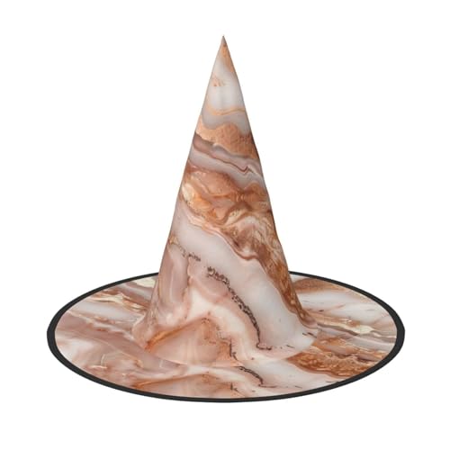 Fasmm Roségoldener Marmor-Druck, Halloween-Dekoration, Karnevals-Zubehör, Dekoration für Gartenparty im Freien von Fasmm
