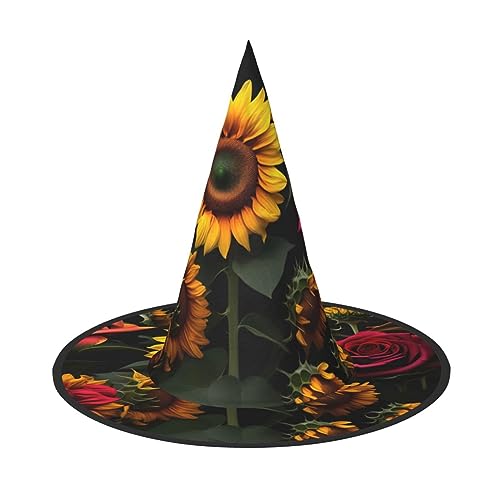 Fasmm Sonnenblumen-Rosen-Druck, Halloween-Dekoration, Karnevals-Zubehör, Dekoration für Outdoor-Gartenparty Fasmm Sonnenblumen-Rosen-Druck, Halloween-Dekoration, Karnevals-Zubehör, Dekoration für Outdoor-Gartenparty von Fasmm