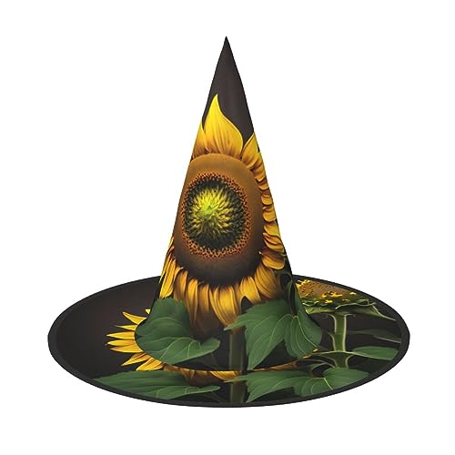 Fasmm Sonnenblumen im Unkraut-Druck, Halloween-Dekoration, Karnevals-Zubehör, Dekoration für Gartenparty im Freien von Fasmm