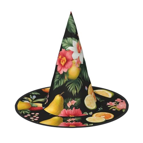 Halloween-Hut mit tropischen Früchten, Halloween-Dekorationen, Karnevalszubehör, Dekoration für Gartenpartys im Freien Halloween-Hut mit tropischen Früchten, Halloween-Dekorationen, Karnevalszubehör, Dekoration für Gartenpartys im Freien von Fasmm